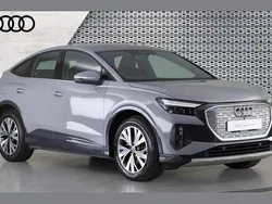 Grey Used 2022 Audi Q4 Sportback e-tron Sport SUV | £22,130
