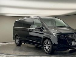 Obsidian black Used 2024 Mercedes V220 Premium MPV | £68,000 (Expensive)