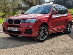 Red Used 2015 BMW X3 M Sport SUV | £15,599 (A bit pricey)