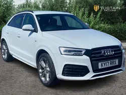 White Used 2017 Audi Q3 S-line plus SUV | £17,299 (Fair price)