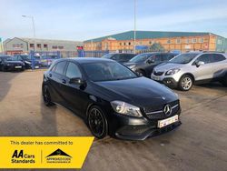 Black Used 2017 Mercedes A180 AMG line Hatchback | £7,225 (Fair price)