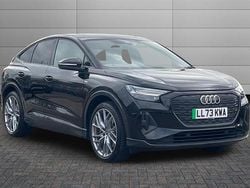 Mythos black Used 2023 Audi Q4 e-tron Advanced SUV | £33,990 (Fair price)