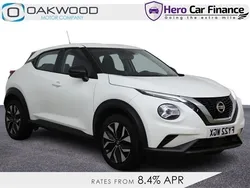 White Used 2022 Nissan Juke Acenta SUV | £15,138 (Fair price)
