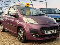 Mauve/purple Used 2012 Peugeot 107 Active Hatchback | £2,850 (Fair price)