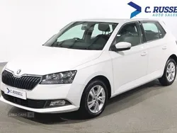 White Used 2020 Skoda Fabia SE Hatchback | £9,995 (Fair price)