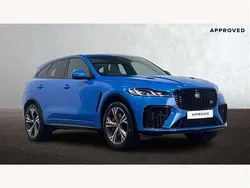 Ultra blue Used 2022 Jaguar F-Pace SVR SUV | £56,100