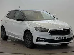 Moon white metallic black magic pearl effect Used 2025 Skoda Fabia Colour Edition Hatchback | £17,490 (A bit pricey)