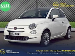 White Used 2023 Fiat 500 S Hatchback | £9,990 (Fair price)