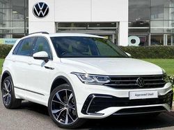 White Used 2023 VW Tiguan R-line SUV | £29,995 (Fair price)