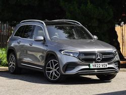 Mountain grey metallic Used 2022 Mercedes EQB350 AMG Line Premium SUV | £29,998 (Fair price)
