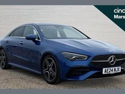 Blue Used 2024 Mercedes CLA200 Executive Coupe | £25,479 (Fair price)