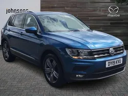 Blue Used 2019 VW Tiguan Match SUV | £14,350 (Good price)