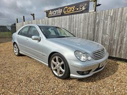 Silver Used 2005 Mercedes C220 Sport Edition Sedan | £3,495 (Fair price)
