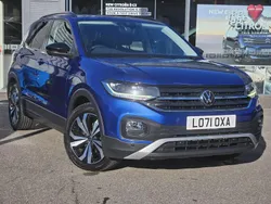 Blue Used 2022 VW T-Cross Black Edition SUV | £17,995 (Fair price)