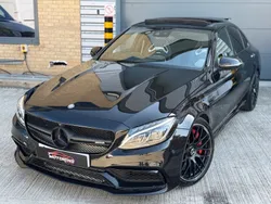 Black Used 2016 Mercedes C63S AMG Premium Sedan | £23,990