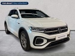 White Used 2024 VW T-Roc R-line SUV | £24,410 (Good price)