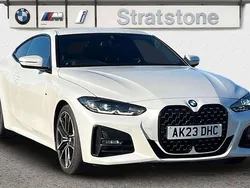 White Used 2023 BMW 420 M Sport Coupe | £29,399 (Good price)