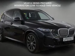 Carbon black Used 2023 BMW X5 M Sport SUV | £49,700 (Expensive)
