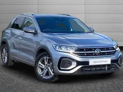 Silver Used 2025 VW T-Roc R-line SUV | £28,095 (Fair price)