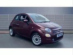 Red Used 2021 Fiat 500 Lounge Hatchback | £8,760 (Fair price)