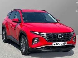 Red Used 2022 Hyundai Tucson SE SUV | £19,042 (Fair price)