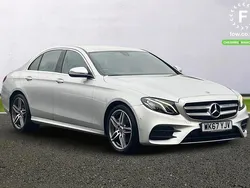 Silver Used 2017 Mercedes E220 Active Sedan | £16,299 (Fair price)