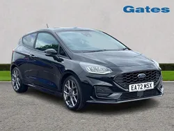 Black Used 2022 Ford Fiesta ST-Line Hatchback | £14,499 (A bit pricey)