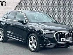 Black Used 2023 Audi Q3 S-Line SUV | £26,697 (Good price)