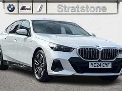 White Used 2024 BMW 520 M Sport | £38,999 (Good price)