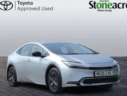 Silver Used 2025 Toyota Prius Design Hatchback | £32,000 (Fair price)