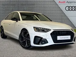 White Used 2022 Audi A4 Black Edition Sedan | £26,691 (Fair price)