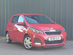 Red Used 2016 Peugeot 108 Active Hatchback | £4,998 (A bit pricey)