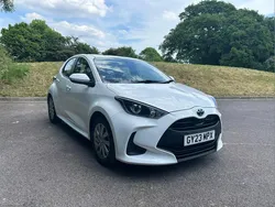 White Used 2023 Toyota Yaris Hybrid Hatchback | £16,800 (Fair price)