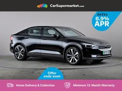 Black Used 2022 Polestar 2 Long Range Dual motor Sedan | £20,197 (Fair price)
