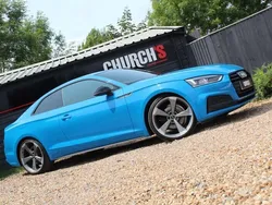 Blue Used 2019 Audi A5 Black Edition Coupe | £19,690 (Fair price)
