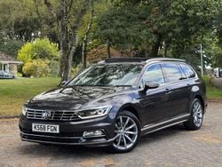 Grey Used 2018 VW Passat R-line Estate | £13,485 (A bit pricey)
