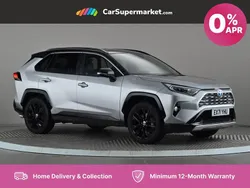 Silver Used 2021 Toyota RAV4 Hybrid SUV | £32,097