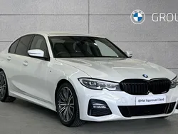 White Used 2021 BMW 320 M Sport | £21,990 (Fair price)