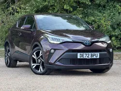 Deep amethyst Used 2022 Toyota C-HR Design SUV | £19,880 (Fair price)
