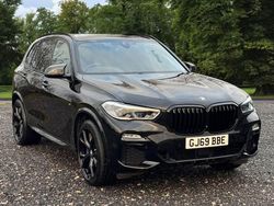 Black Used 2019 BMW X5 M Sport SUV | £37,495 (Fair price)