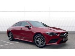 Red Used 2021 Mercedes CLA250e AMG Line Premium Plus Sedan | £23,845 (Good price)
