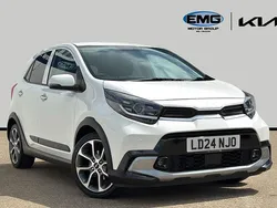 Clear white Used 2024 Kia Picanto X-Line Hatchback | £14,995 (Fair price)