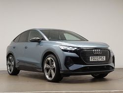 Blue Used 2023 Audi Q4 e-tron Advanced SUV | £32,998 (Fair price)