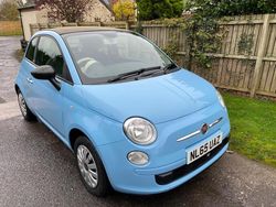 Blue Used 2015 Fiat 500C Pop Cabriolet | £2,850 (Super price)