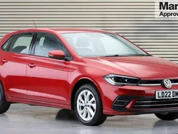 Red Used 2022 VW Polo Style Hatchback | £16,502 (Fair price)