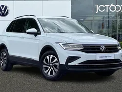 White Used 2022 VW Tiguan Active SUV | £22,568 (Fair price)