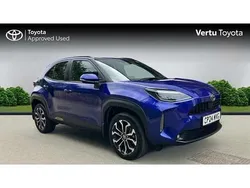 Blue Used 2024 Toyota Yaris Cross Design SUV | £22,923 (Fair price)