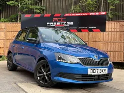 Blue Used 2017 Skoda Fabia Colour Edition Hatchback | £6,895 (Fair price)