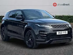 Black Used 2021 Land Rover Range Rover evoque R-Dynamic SUV | £21,500 (Fair price)