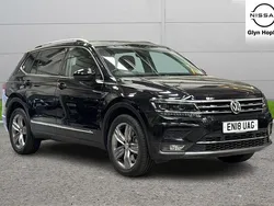 Black Used 2018 VW Tiguan Allspace SEL SUV | £21,871